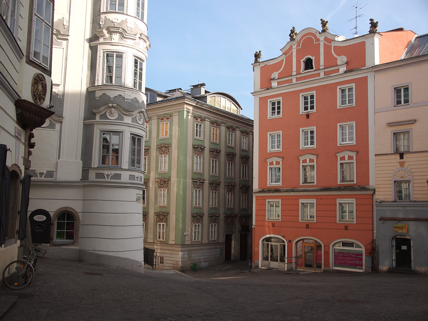 Linzer Altstadt – alt, aber bunt
