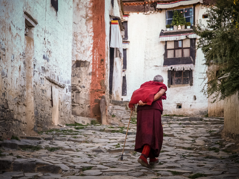 At Tashi Lhunpo Monastery