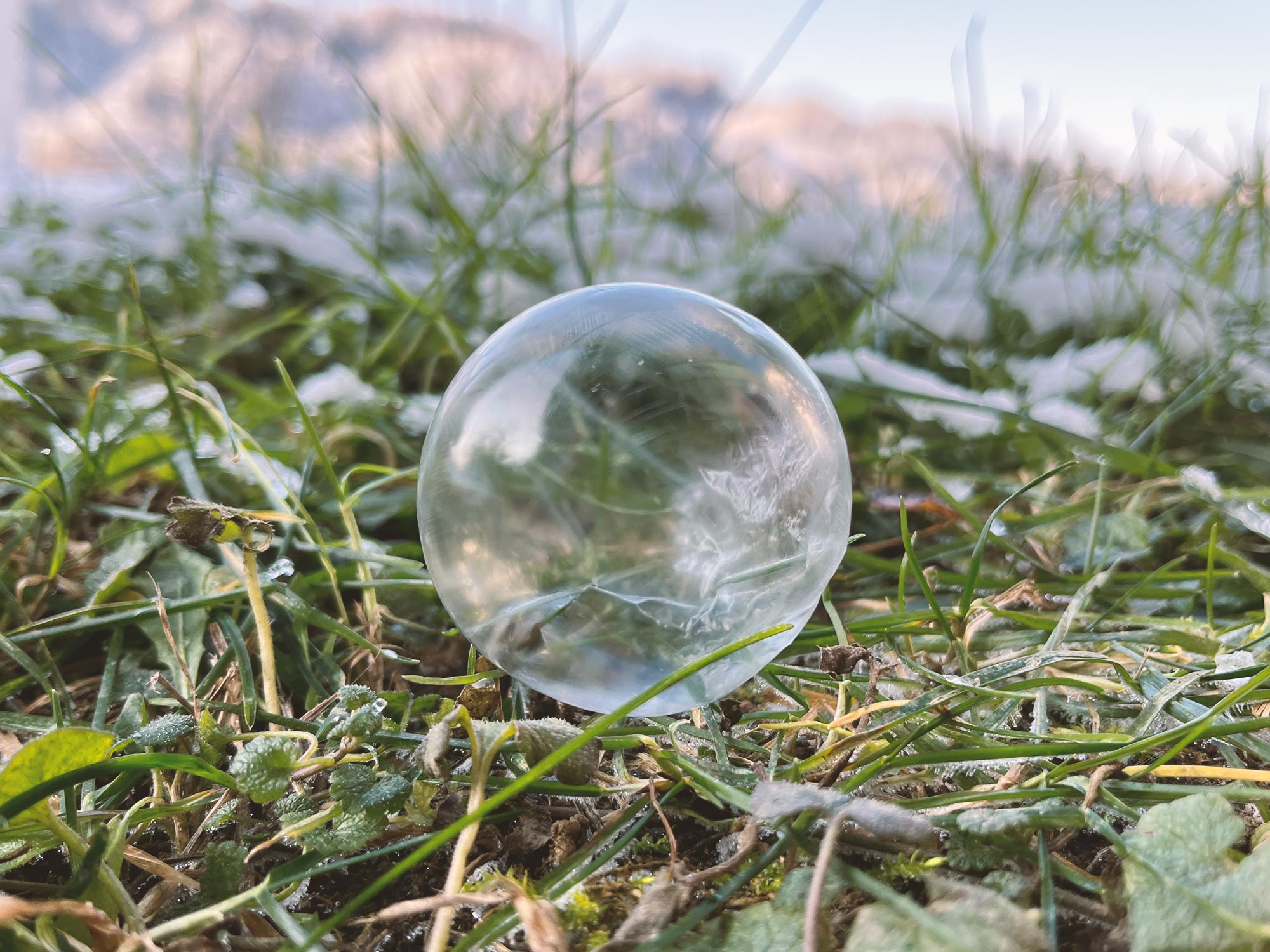 Frozen magic ball